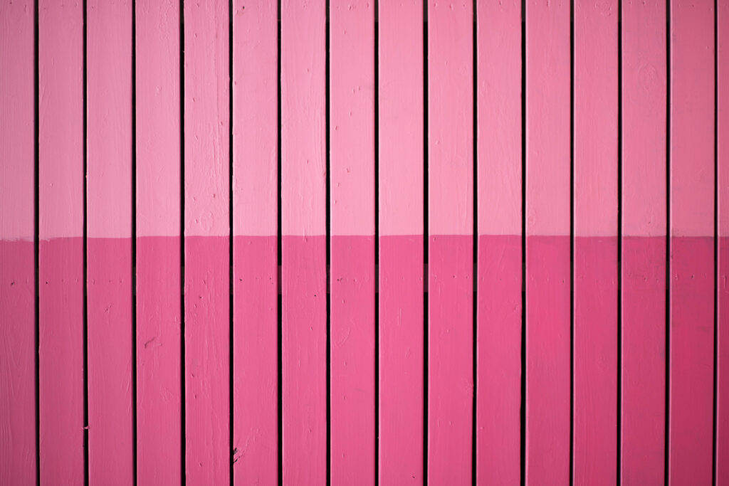 Kawaii two-tone wallpaper with pink and magenta wooden planks textured background desktop