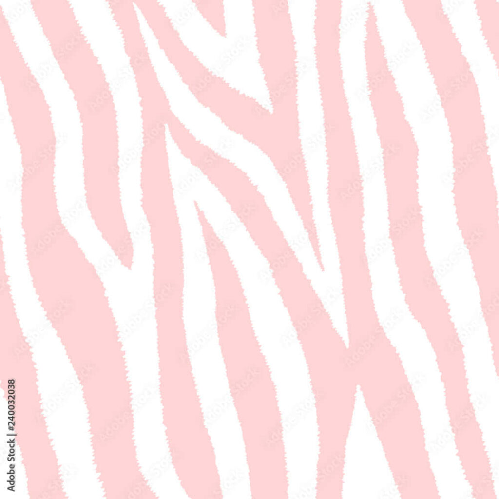 Pastel Perfection: Dreamy Pink Zebra Print Wallpaper for Your Desktop
