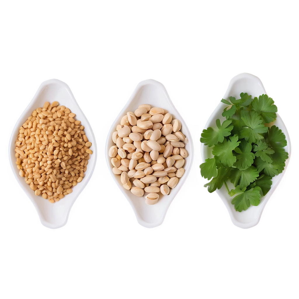 Plant-Based Protein Wallpaper: Lentils, Peanuts & Cilantro Bowls