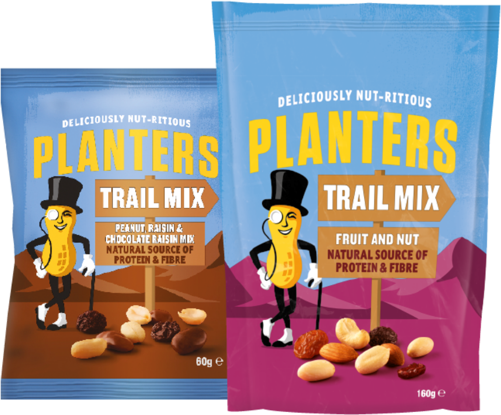 Planters Trail Mix Packages: Natural Protein & Fiber Wallpaper