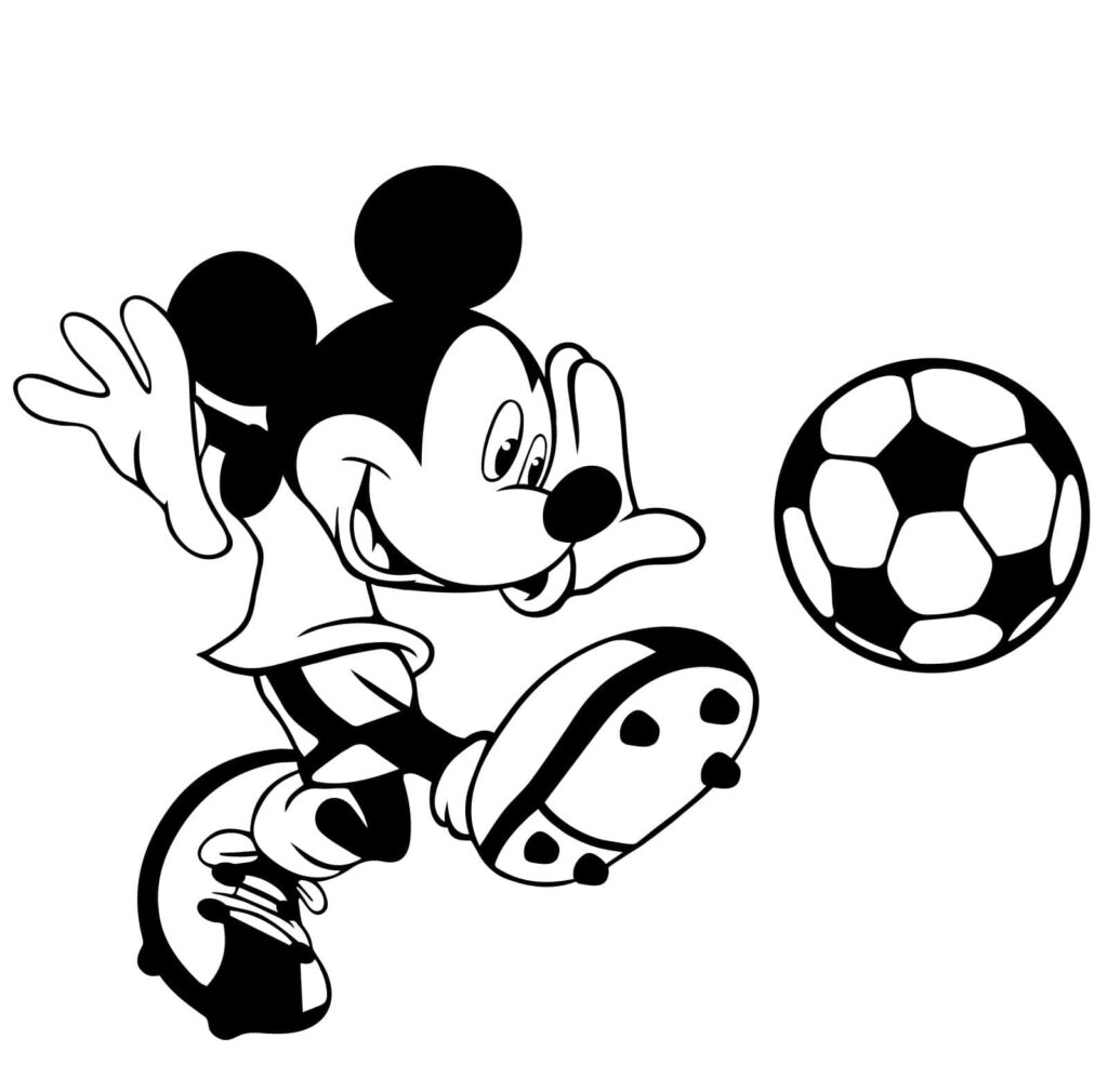 Playful Cartoon Character Soccer Wallpaper - Adventure & Fun!