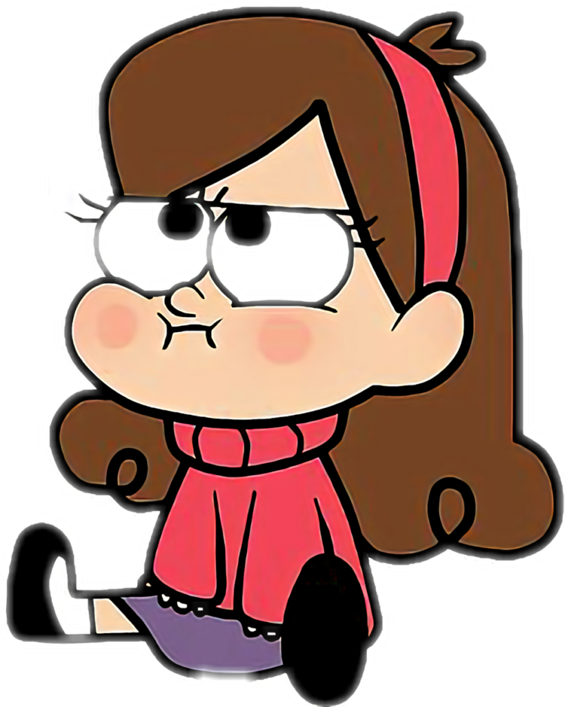 Playful Mabel Pines Wallpaper Background from Gravity Falls