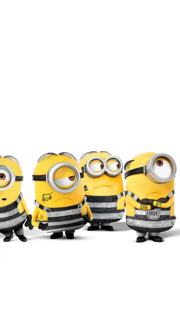 Minions Inmate Wallpaper: Playful *Despicable Me 3* Background