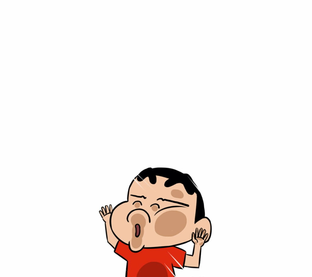 Shinchan: Colorful Animated Adventures - HD Cartoon Wallpaper