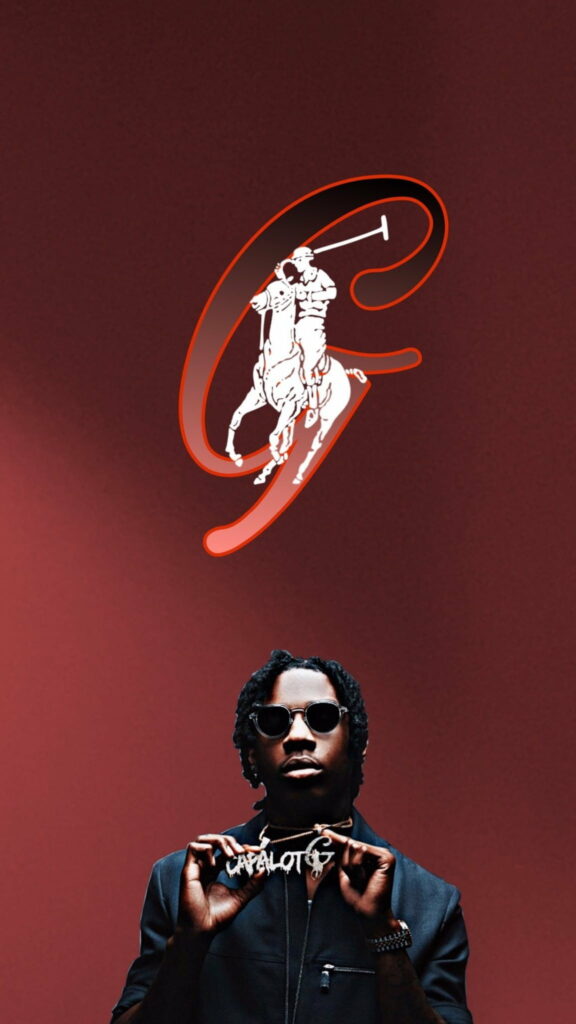 HD Aesthetic Portrait of American Rapper Polo G Wallpaper