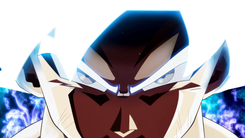 Radiant Transformation: Goku's Stunning 4k Ultra HD Close-up from Dragon Ball Z Wallpaper