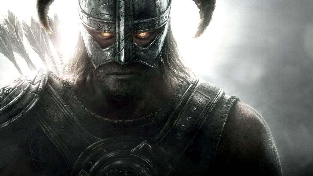 Armored Warrior Wallpaper: Explore Skyrim's Mystical Landscapes