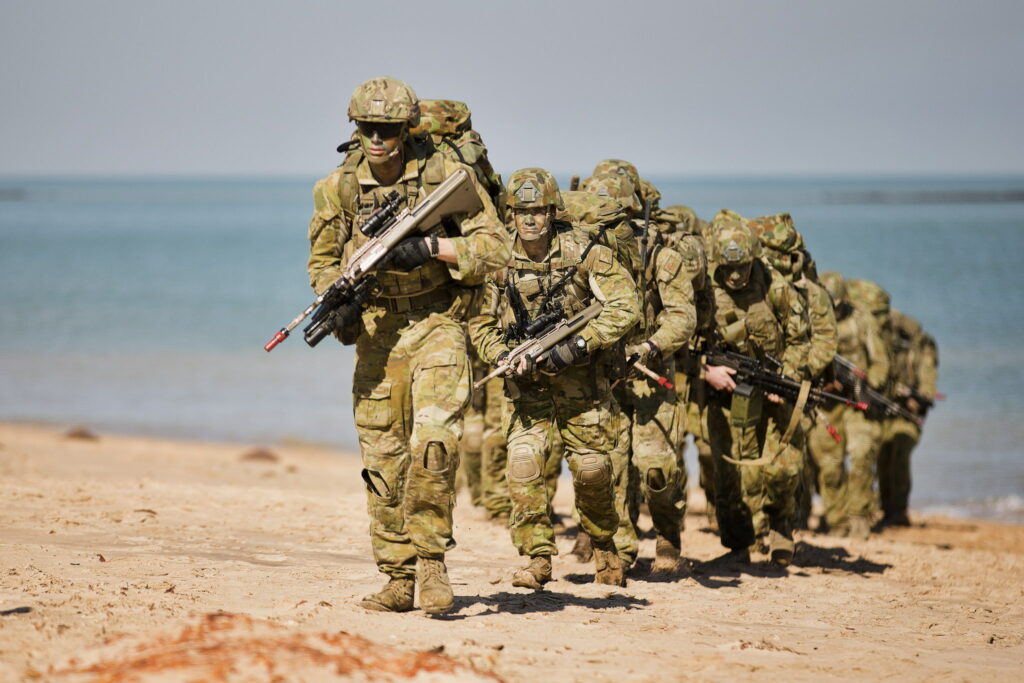 Soldiers of the Australian Army: Fierce Warriors in Action - HD Weapons Wallpapers