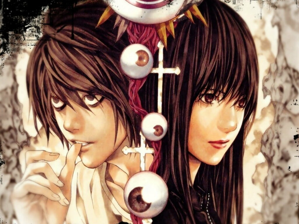 Friendship in the Shadows: An Anime-inspired HD Wallpaper