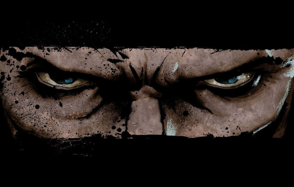 Powerful Eye Close-Up Wallpaper: Intense & Gritty Art Background