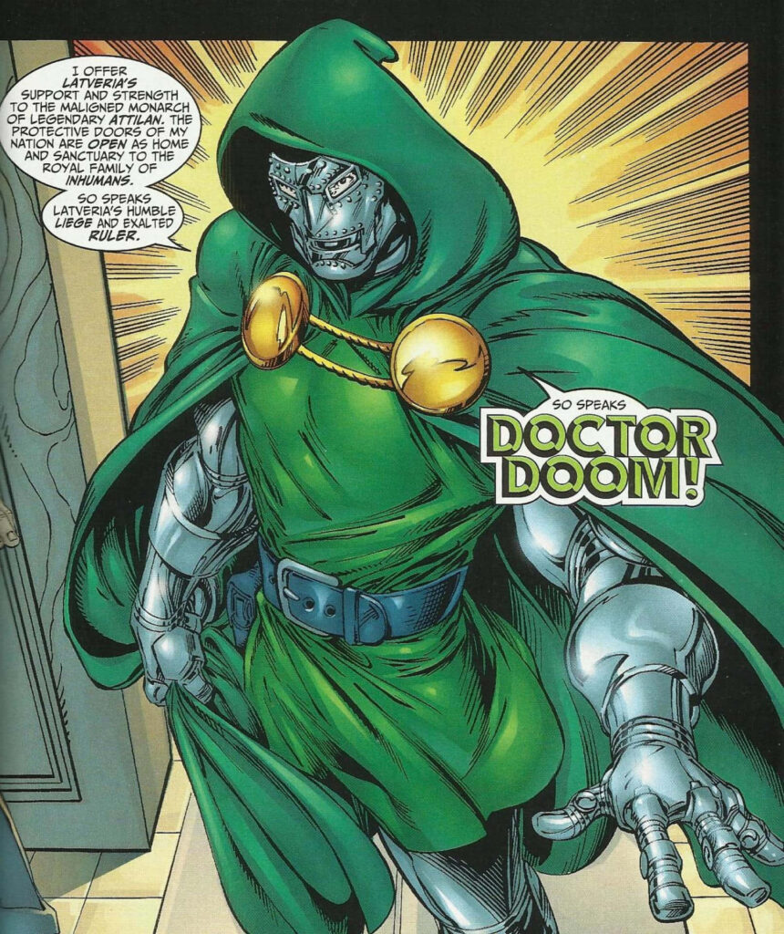 Dynamic Wallpaper of Doctor Doom: Latveria's Ruthless Ruler