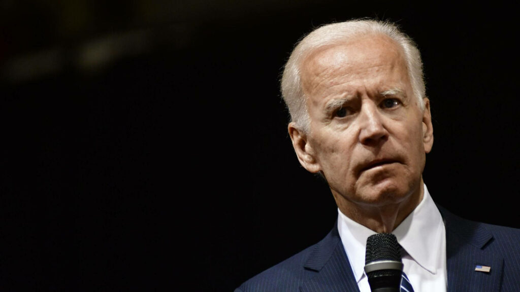 Determined Joe Biden Wallpaper: Symbol of Leadership & Commitment