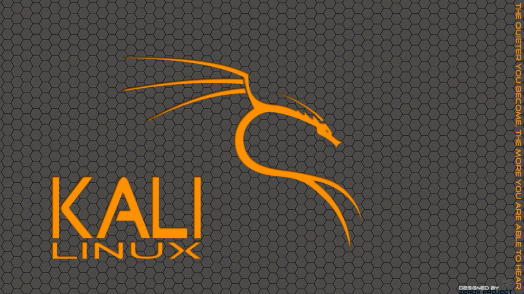 Hacking into the Digital Realm: Kali Linux Logo and NetHunter Sign in Captivating HD Wallpaper