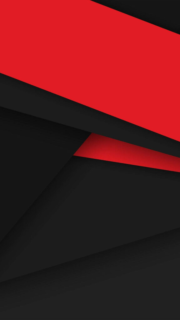 Red and Black Material Design iPhone Background Wallpaper