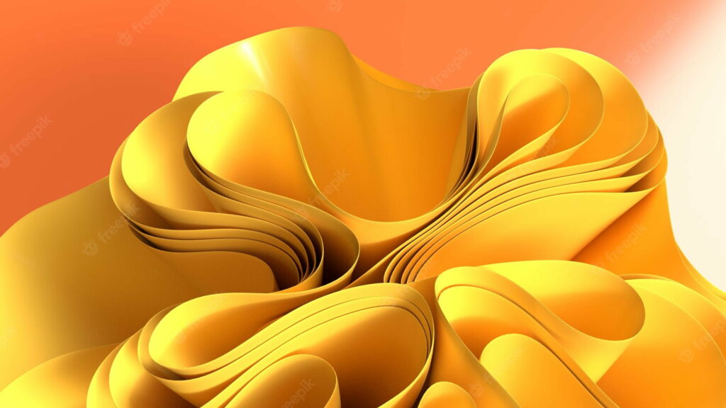 Glimpses of Opulence: Unveiling Windows Gold in HD Splendor Wallpaper
