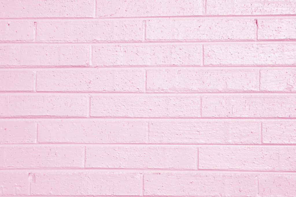 Pink Brick Wall Delight: HD Desktop Background Wallpaper
