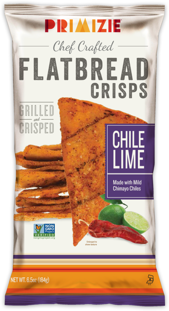Primizie Chile Lime Flatbread Crisps - Non-GMO Snack Wallpaper