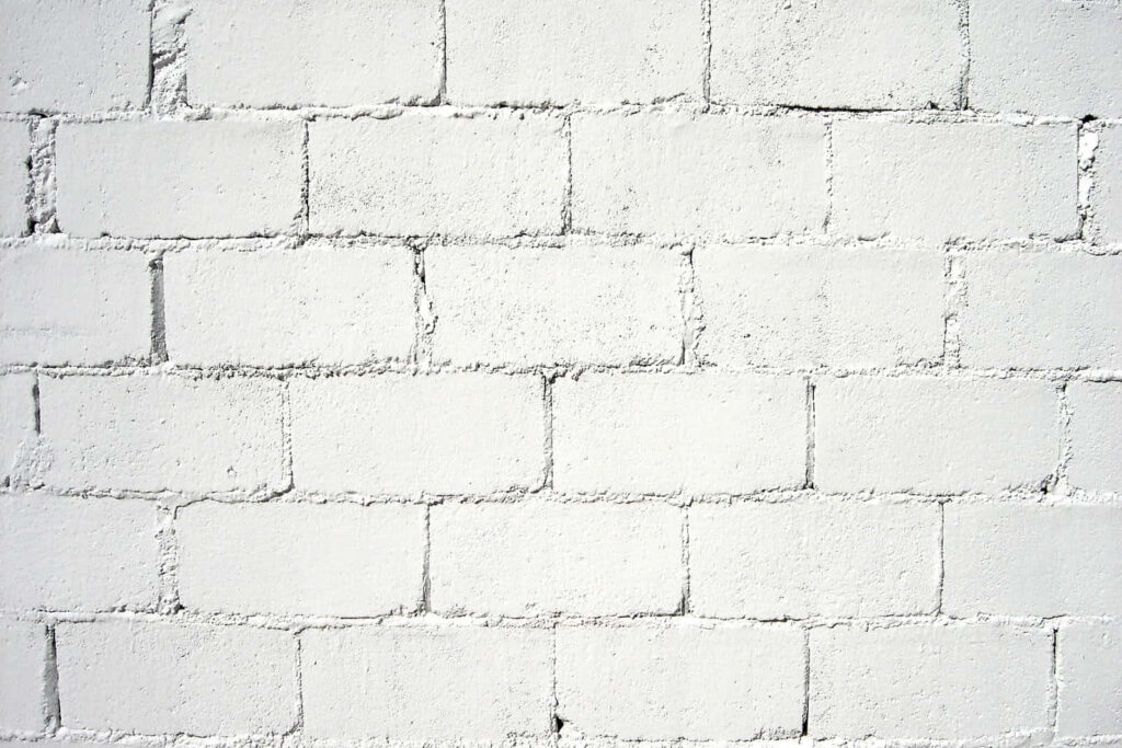 Minimalist White Brick Wallpaper Background for Clean Aesthetic