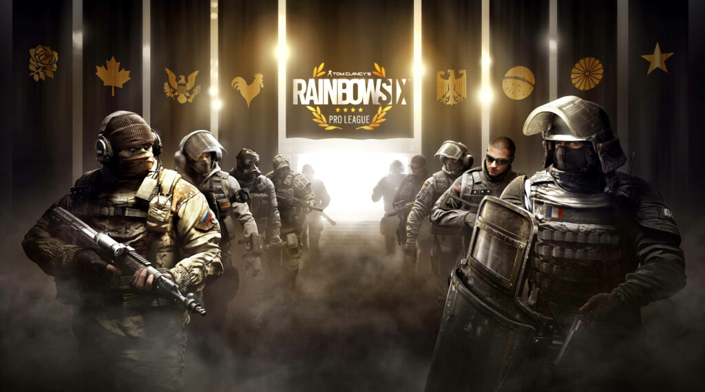 Unleash Your Inner Warrior with Rainbow Six Siege's Pro League Wallpaper
