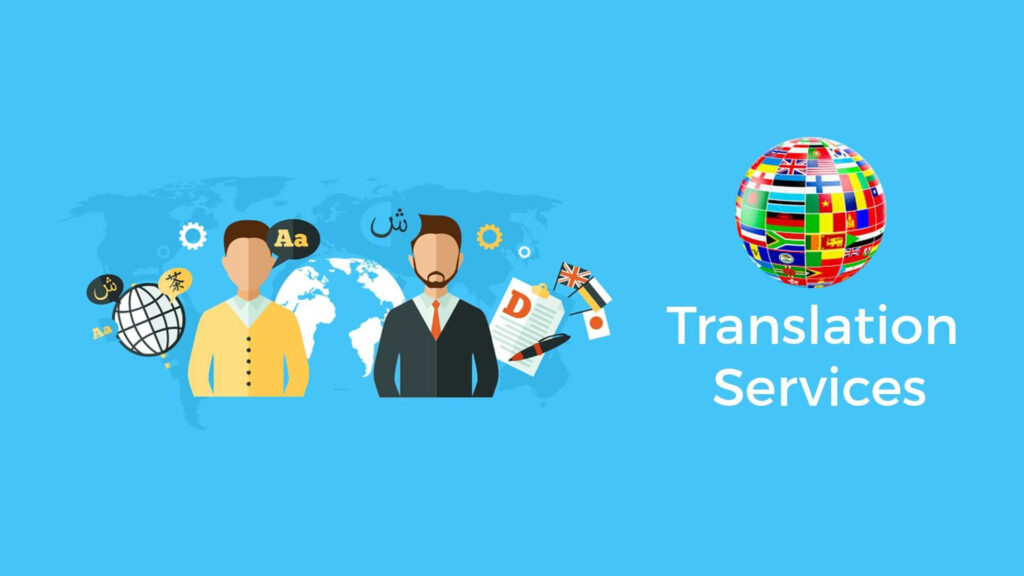 Multilingual Translator Wallpaper: Global Map & Language Symbols