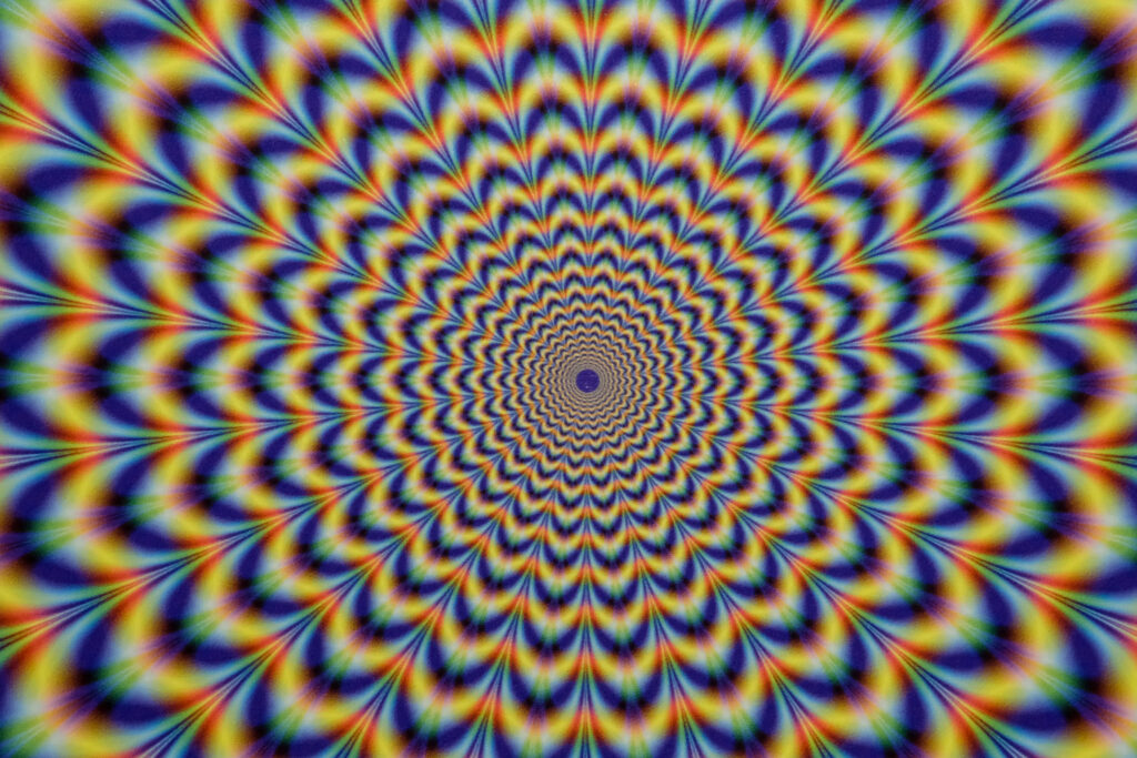 Mesmerizing Psychedelic Vortex Wallpaper - Vibrant Colorful Background