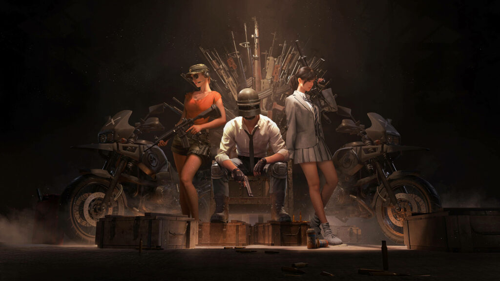 Conqueror's Throne: Pubg's Epic Battle Royale in 3D HD Wallpaper