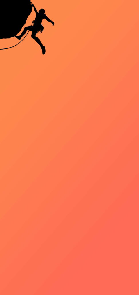 The Daredevil's Hideout: Captivating Mountain Adventure in Minimalist Light Wallpaper