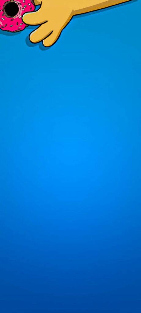 The Perfectly Punched Donut: A Hole-istic HD Phone Wallpaper Delight