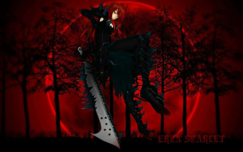 Edgy and Empowered: Unleashing Attitude in Anime Style Wallpaper