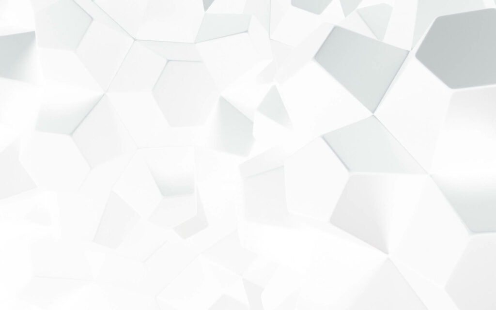 Sleek and Minimalistic: A Captivating Snapshot of Pure White Geometry Wallpaper