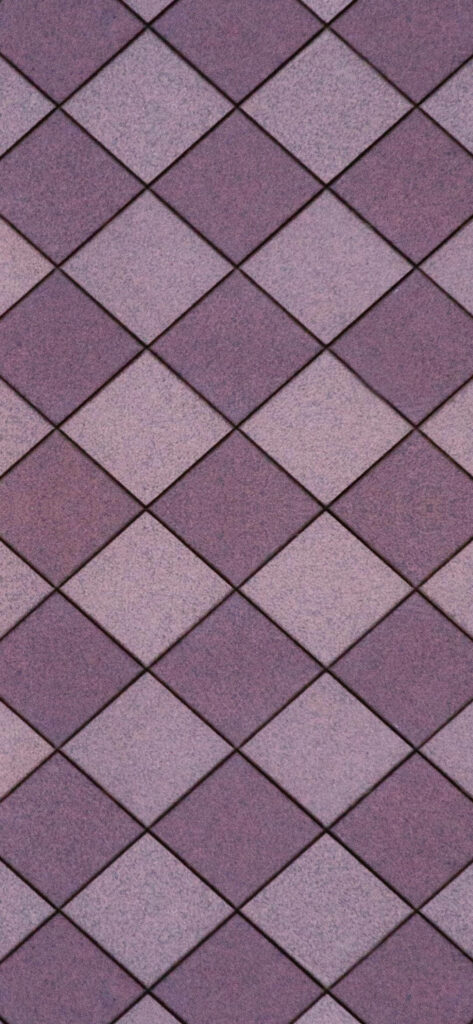 Purple Diamond Chat: A WhatsApp Wallpaper with Stylish Tiles