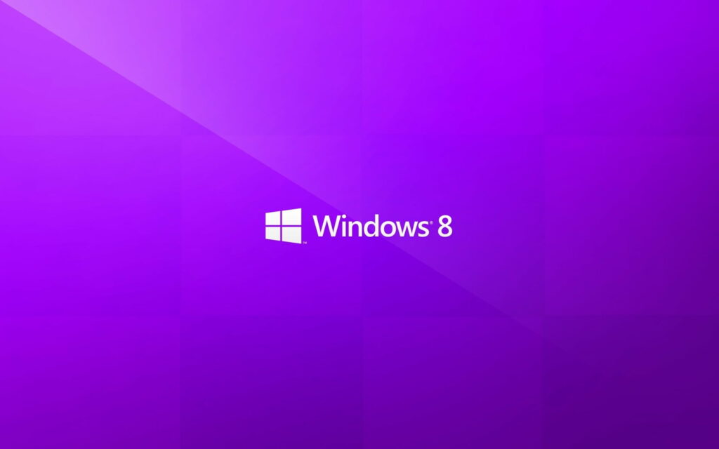 The Futuristic Elegance of Purple: Windows 8 in High Definition - A Technological Marvel by Microsoft Wallpaper