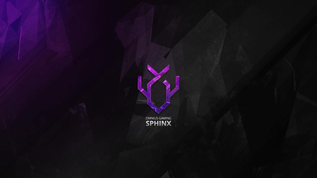 The Enigmatic Spinx: A Majestic Purple Gaming Delight Wallpaper