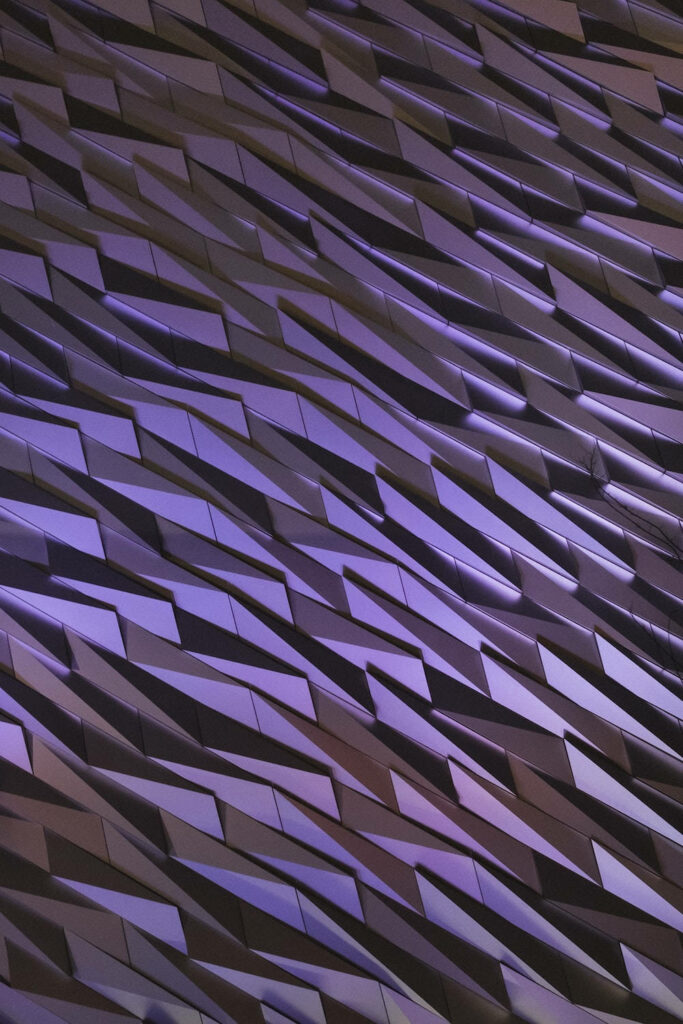 Abstract Elegance: Vibrant Purple Patterns in HD Phone Background Wallpaper