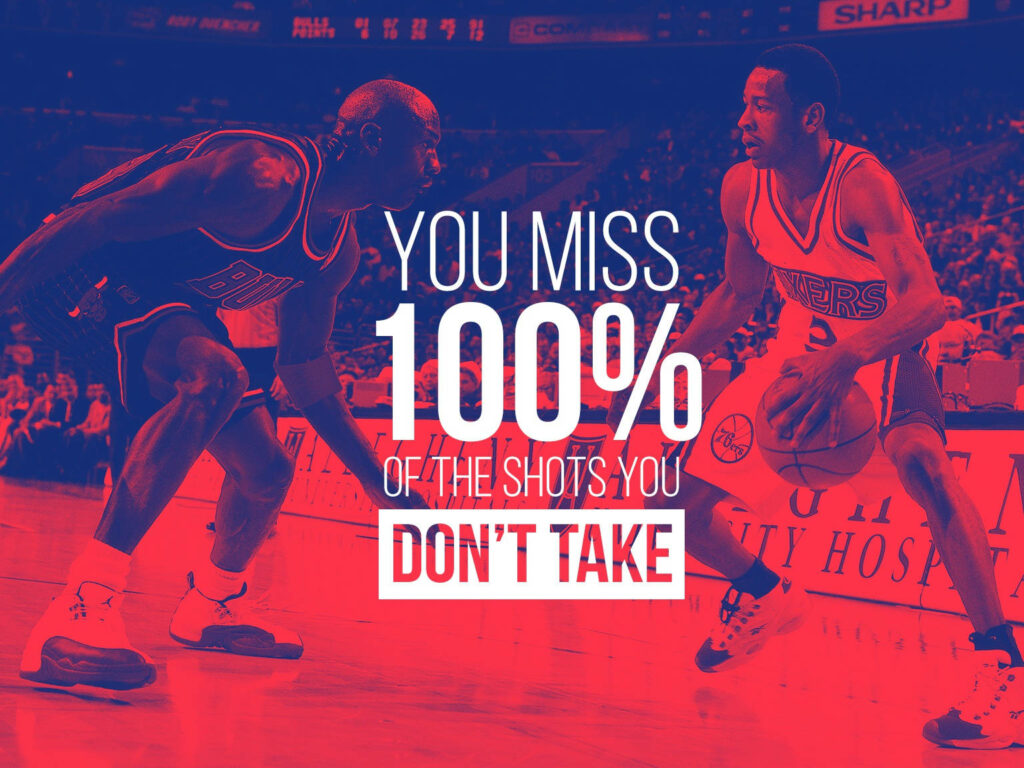 Michael Jordan Inspirational Quote Background Wallpaper