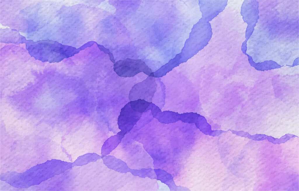 Dreamy Purple & Lilac Abstract Wallpaper | Tranquil Watercolor Background