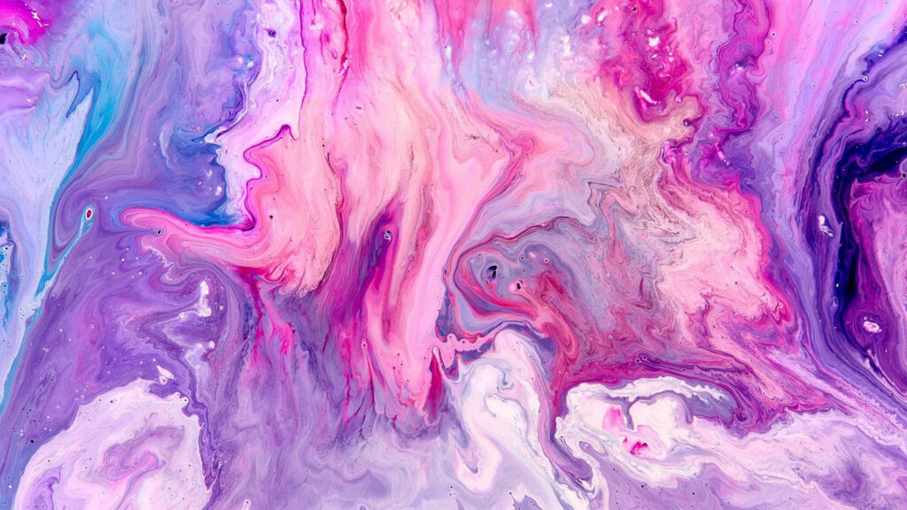 Marbled Dreams: Blending Pink and Purple Hues in a Gorgeous Abstract Pattern Wallpaper