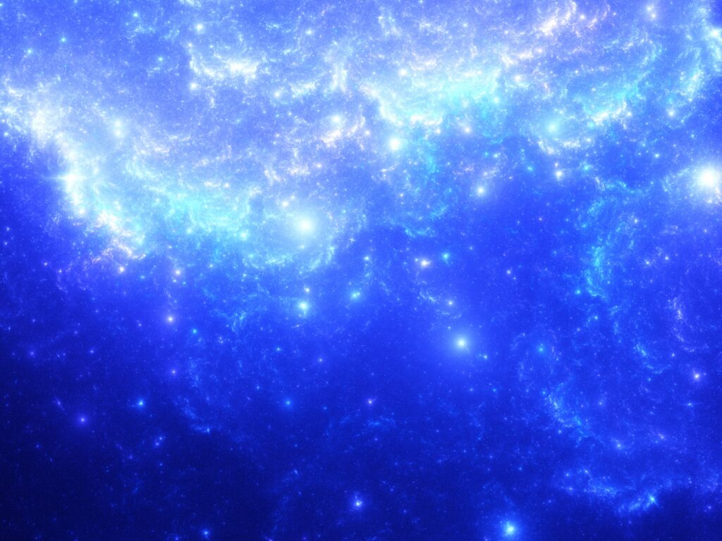 Glowing Abstract Nebula Wallpaper - Luminous Cosmic Light Background
