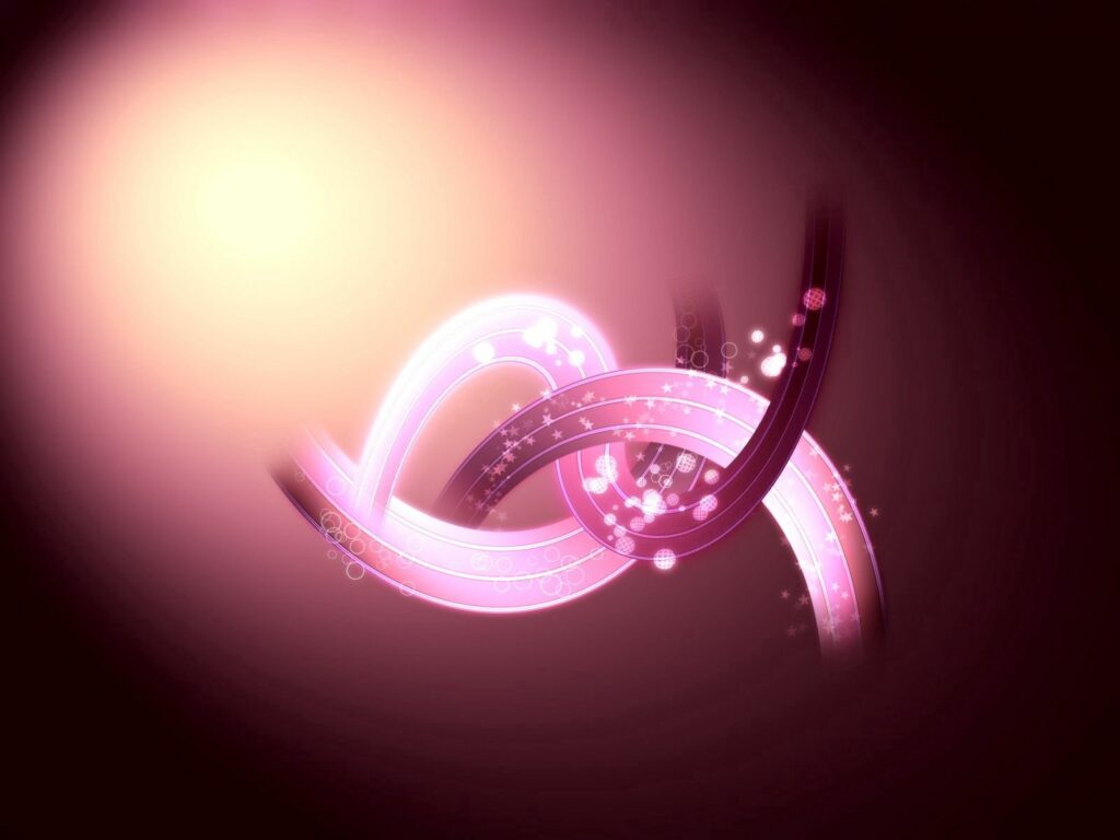 Radiant Abstract Wallpaper: Ethereal Pink & Purple Design Background
