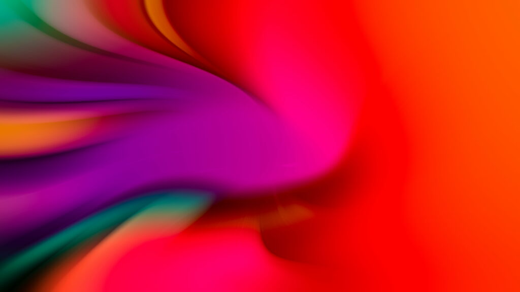 Radiant Chromatic Abstraction: Captivating Digital Artwork in Stunning 8K Wallpaper