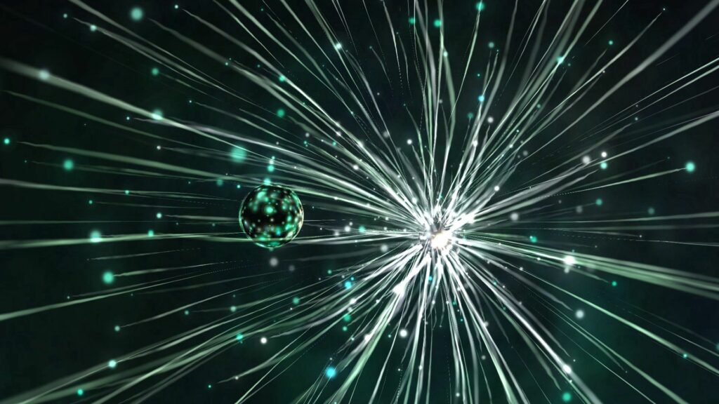 Radiant Beams & Dynamic Lines: Captivating 1920x1080 Wallpaper Background