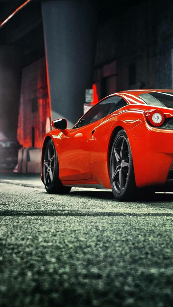 Fierce and Fast: Capturing the Essence of Speed with a Ferrari Smartphone Wallpaper