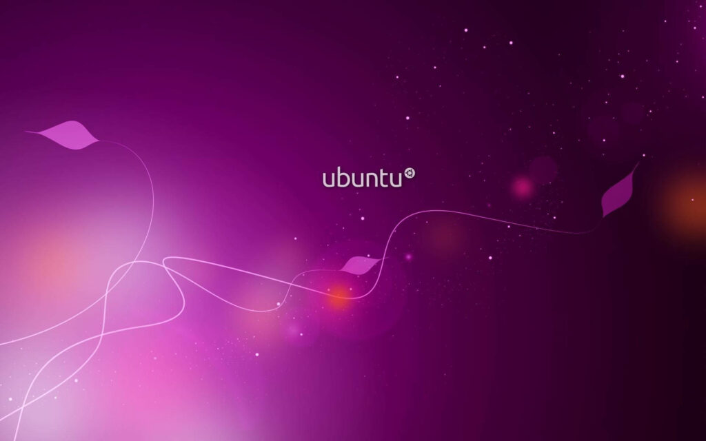 Purple Haze: A Stunning Ethereal Ubuntu Wallpaper