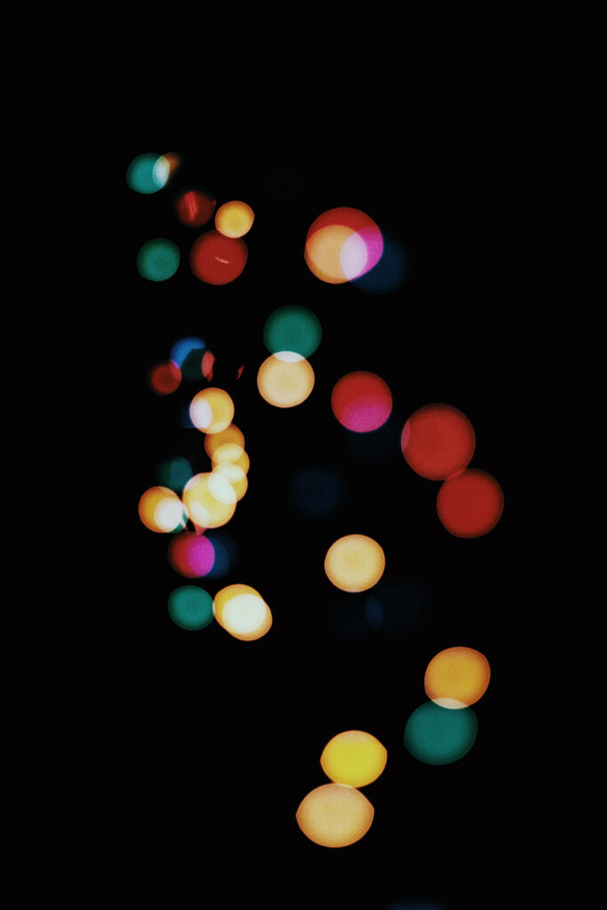 Radiant Array: Vibrant Light Orbs Illuminate the Iphone Home Screen - Captivating Wallpaper Image