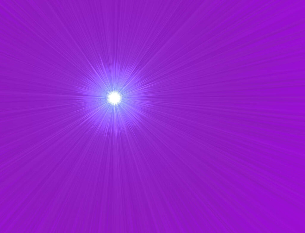 Vibrant Purple Light Burst Wallpaper - Dynamic Energy Background