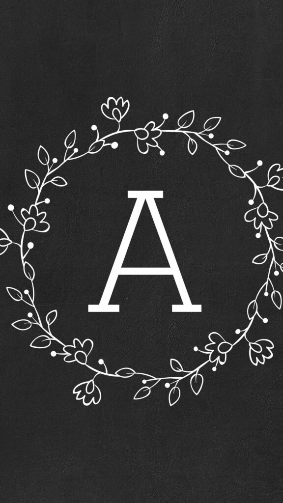 The Mesmerizing A-Rangoli: A Captivating HD Phone Wallpaper showcasing the Vibrant Letter A