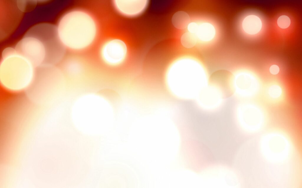 Radiant Red and Orange Gradient Bokeh Wallpaper for Tranquil Displays