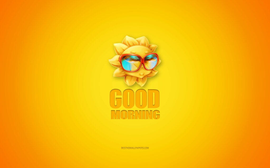 Vibrant Morning Sun: A 3D Summer Artwork Greeting and Wallpaper