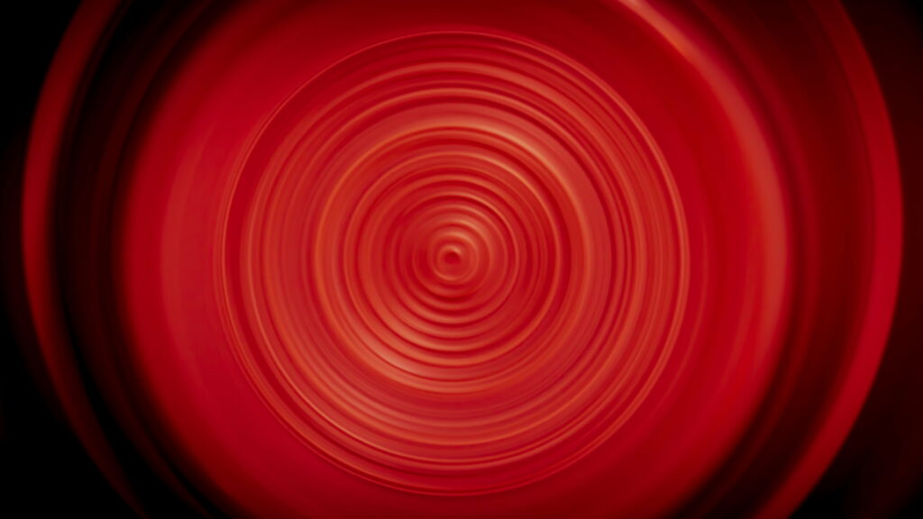 Vibrant Red Circles: Mesmerizing Abstract 4K Wallpaper Background