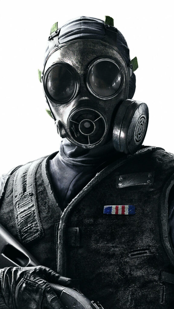 Rainbow Six Siege Tactical Character iPhone Wallpaper - High-Res Image